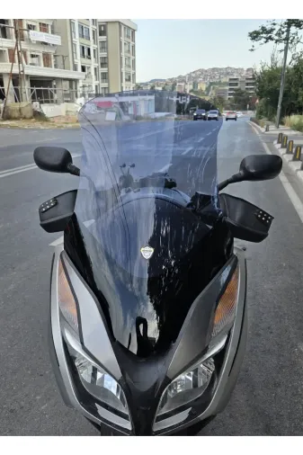 Honda Forza 300 Ön Cam 2014-2017 Model 78cm Füme Renkli 4mm Elcikli