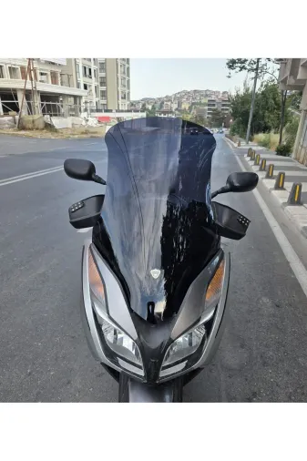 Honda Forza 300 Ön Cam 2014-2017 Model 78cm Siyah Renkli 4mm Elcikli