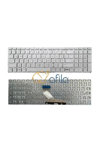 HP 2304241750635 Pavilion 15-Cs3005Nt 8Xg74Ea Notebook Klavyesi (Silver, Gri Tr)