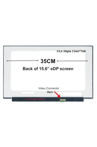 HP 2404241310079 Pavilion 15-Da1096Nt (8Bh17Eas) Notebook Uyumlu Lcd Ekran, Panel - Ver.1 / Hd