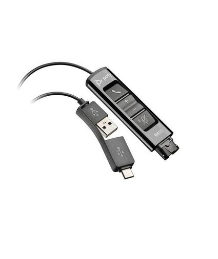 HP Poly DA85 USB to QD Kulaklık Adaptör TAA
