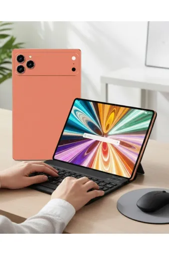 Hsc bilişim klt8912733358704 Android Tablet Klavyeli Set Stylus Kalem Kılıf Cam Dahil