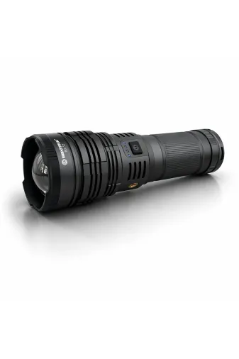 Hsc bilişim klt8912733765793 Bedotech Bd-12 60W Tg Led Alüminyum Alaşımlı Zoomlu Type-C Şarjlı El Feneri