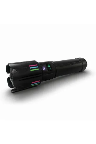 Hsc bilişim klt8912733834864 Bedotech Bd-5501 50W Tg Led Alüminyum Alaşımlı Zoomlu Dijital Göstergeli Type-C Şarjlı El Feneri