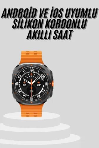 Hsc bilişim klt8912733913538 Yeni Nesil Çağrı Cevaplayabilen 47 Mm Titreşimli Çok Fonksiyonlu Akıllı Saat