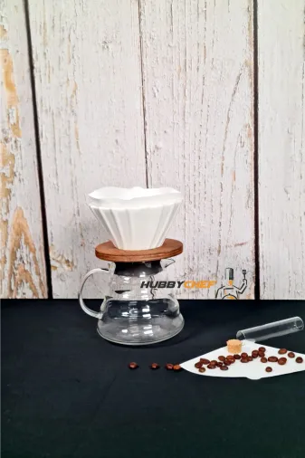 HubbyChef TYC00512409902 Filtre Kahve Demleme Seti Dripper Set