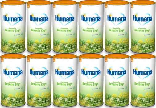 Humana Kimyonlu Rezene Bitki Çayı - Tozu 200GR (12 Li Set)
