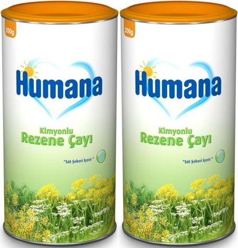 Humana Kimyonlu Rezene Bitki Çayı - Tozu 200GR (2 Li Set)