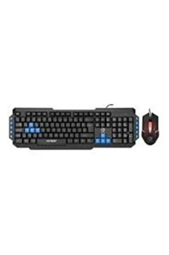 Hytech TYB300.10.20.0019170414353 Hyk-46 Combo Siyah Usb Mavi Tuşlu Q Gaming Oyuncu Klavye Mouse Set