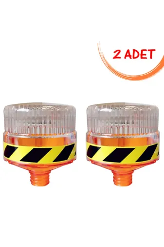 İlgi Trafik 11819 FL S-2 ADET Flaşör Nedir Trafik Flaşörü Ledli Flaşör Lamba Solar Uyarıcı Flaşör Sarı Evelux 11819 Fl S (2 Adet)