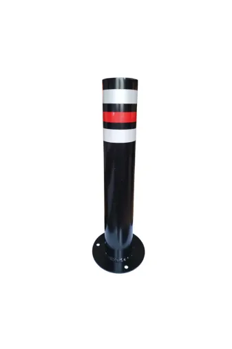 İlgi Trafik SB-015-GRI Kaldırım Bariyeri Demir Duba Sabit Park Dubası Metal Park Bariyeri 45 Cm Gri