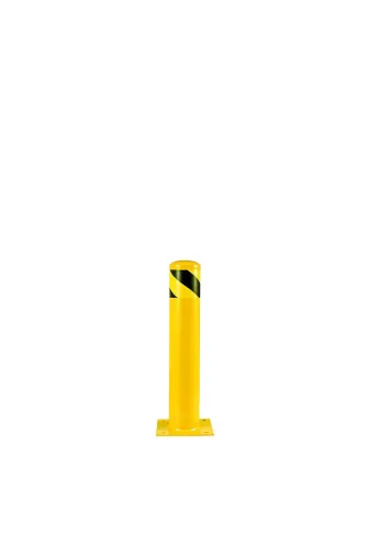 İlgi Trafik SB-60-3MM-SARI Kaldırım Sabit Bariyer Demir Duba Metal Park Demiri Otopark Bariyer 76Mm 50 Cm 3Mm Sarı