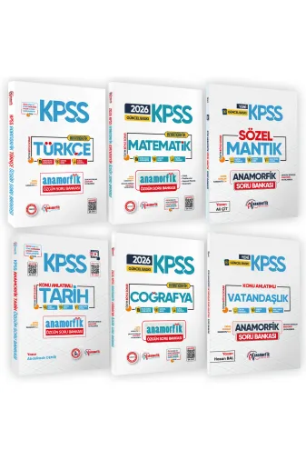 İnformal Yayınları DGSMantık2022 2026 Kpss Lisans-Önlisans-Ortaöğretim Yeni Müfredat Soru Bankası Seti Dijital Çözümlü Güncel Baskı