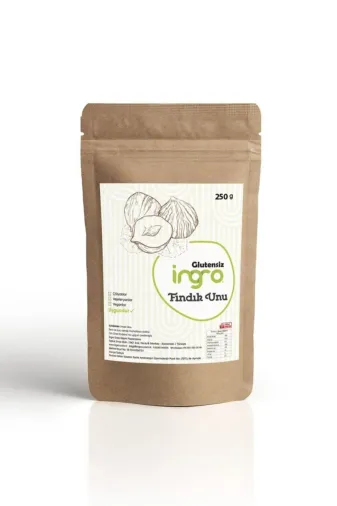 İngro FNU00250 Glutensiz Fındık Unu Beyaz 250 G