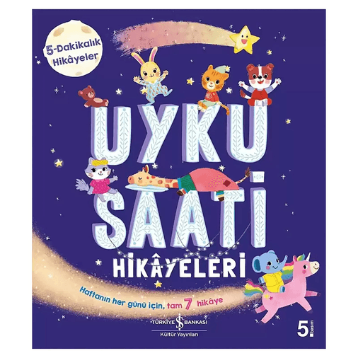 iş kültür yayınları HLKMH100BOKH Uyku Saati Hikayeleri - 5 Dakikalik Hikayeler
