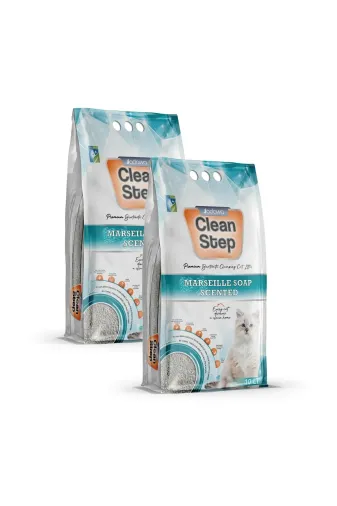 jadawa 86839118480262 Clean Marsilya Sabun Kokulu Ince Taneli Kedi Kumu 10 Lt *2 Adet
