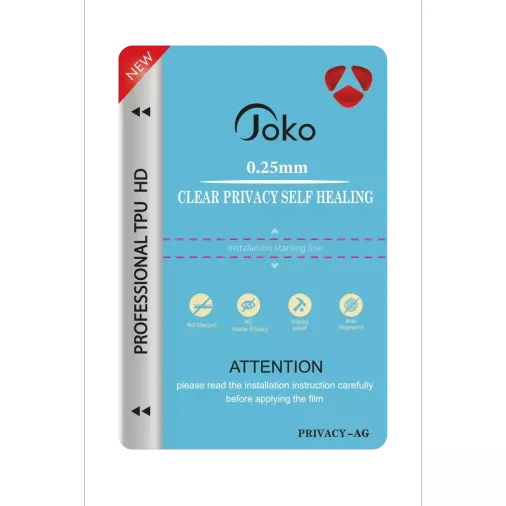 Joko TPU 0.25MM HD Makine Auto Repair Hayalet Ekran Koruyucu