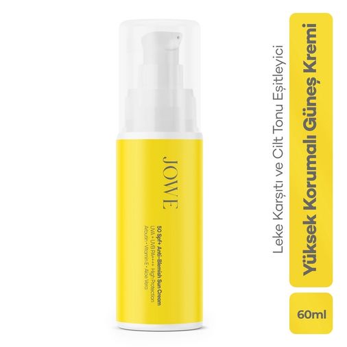 JOWE 10214688 Leke Karşıtı Yüksek Korumalı 50+Spf Güneş Kremi 60 Ml