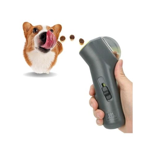 just cheap store 115158187 Kedi Ve Köpekler İçin Hazneli Mama Fırlatma Oyuncağı Yem Atıcı Aparat 4741 Beyaz - Mavi