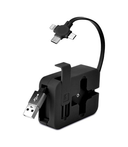 just cheap store 474189AK81YT0081 Cep Tipi Telefon Tutuculu Makaralı Uzayıp Kısalabilen 3&amp Apos Ü 1 Arada Usb Şarj Kablosu