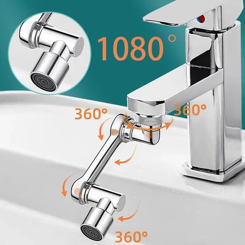 just cheap store 474189GTA15838 1080 Derece Dönebilen Mutfak Ve Lavabo Bataryası Akrobat Musluk Ucu 4741