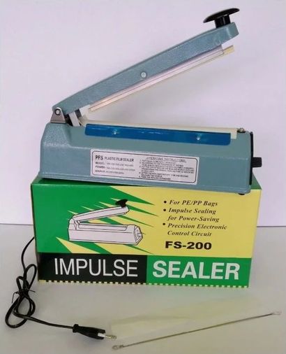 just cheap store 474189GTA16585 20Cm Metal Gövde Poşet Ağzı Yapıştırma Kapatma Makinası Fs-200 4741