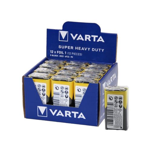 just cheap store 4741Gok100437 Varta 9 Volt Pil E 12Pcs