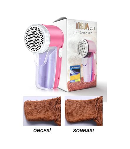 just cheap store 55MT6-RT-68 Şarjlı Kazak Tüy Toplama Makinesi Açık Gri