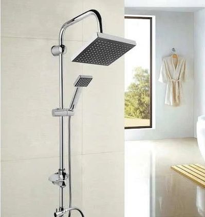 just cheap store epo5094 Rain Duş Robotu Tepe Duş Seti Duş Başlığı Sistemi Seti Yağmurlama Duş Robotu Fonksiyonel Duş Robotu Açık Gri