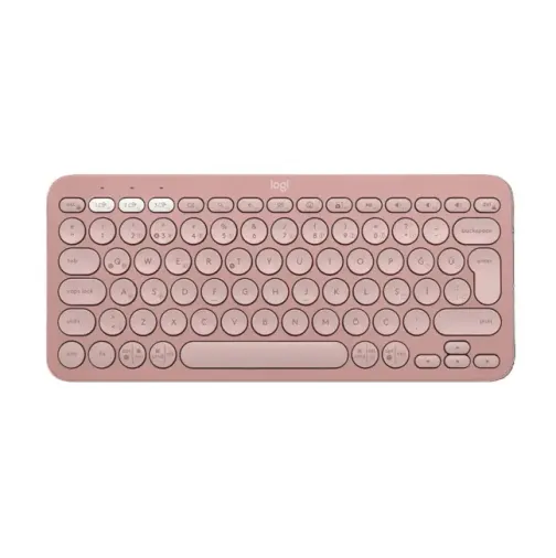 K380S PEBBLE BLUETOOTH TÜRKÇE Q KLAVYE PEMBE 920-011861