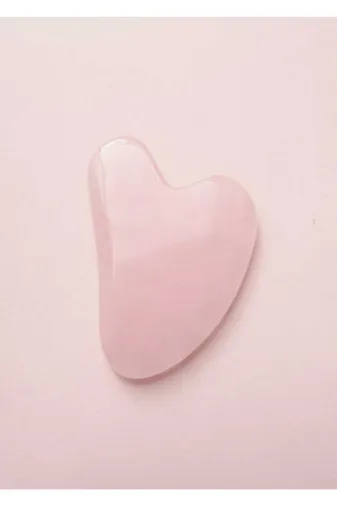 Kahve Crystals 6325524860760 Pembe Kuvars Gua Sha