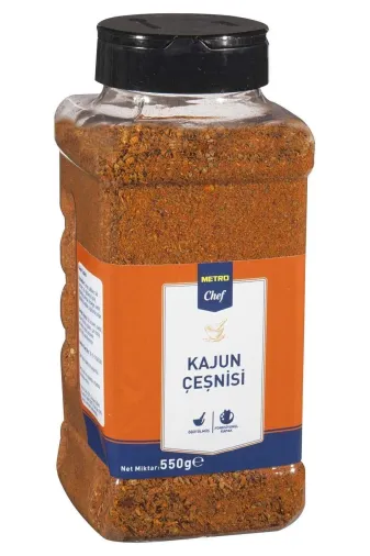 Kajun Çeşnisi 550G Mutfak Şef Pasta Tatlı Tuzlu Baharat