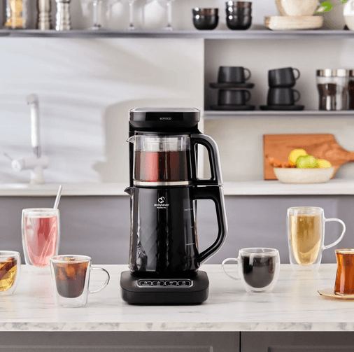 Karaca hgg7448ıjfu Çaysever Robotea Pro Quartz 4 In 1 Konuşan Çay Makinesi Black Chrome