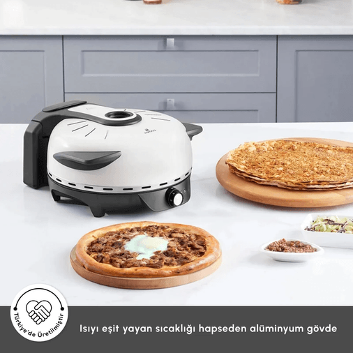 Karaca OKPOJKPOKPJ Gastro 10 In 1 Pizza Pide Lahmacun Ve Tandır Ekmeği Makinesi Biodiamond Soft Cream