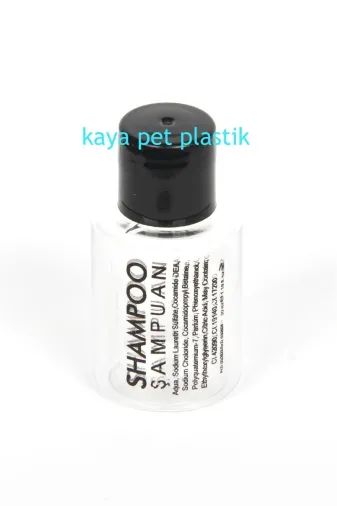 Kayapet KAYAPETPLASTİK118 1000 Adet Baskili Boş Şişe, 500 Tane Şampuan 500 Tane Duş Jeli Baskili Şişe, Otel Tipi Minik ,30 Ml