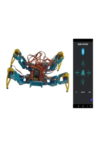 KENAR KNR024 Arduino Örümcek Robot Seti