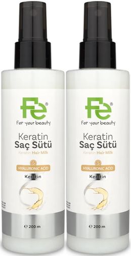 Keratin Saç Sütü 200ML (2 Li Set)