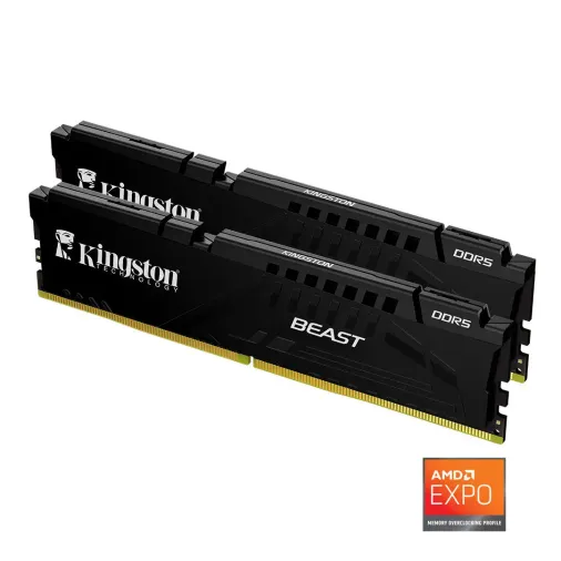 KF564C32BBEK2-64TR Beast Expo 64GB(2x32GB) DDR5 6400MHz CL32 Masaüstü Performans Ram Kit