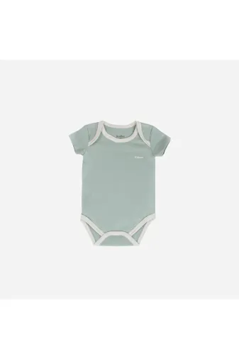 KidZee LA7Y4QVEW8-2 Sage Body Suit-Kışlık Body-Yeşil