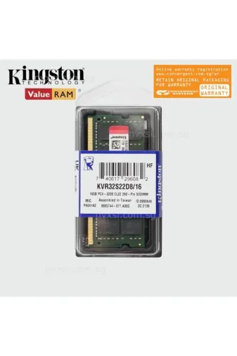 Kingston KVR32S22D8/16…zbzy3367 Gl702Vm-Gc144T, Gl702Vm-Gc151T Uyumlu 16 Gb Notebook Ram Bellek Update