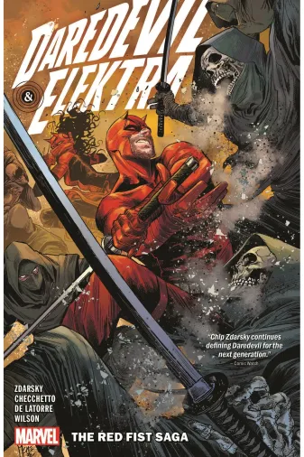Kolektif Kitap 60400 Daredevil & Elektra By Chip Zdarsky Vol. 1: The Red Fist Saga Part One Tpb (Ingilizce)