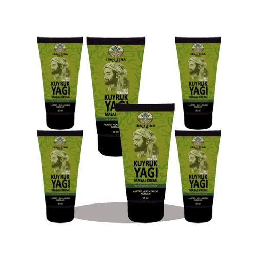 KoStore 130635958 İbn-I Sina Herbal Ibn-I Sina Kuyruk Yağı Kremi Kremi 6 Adet 50Ml