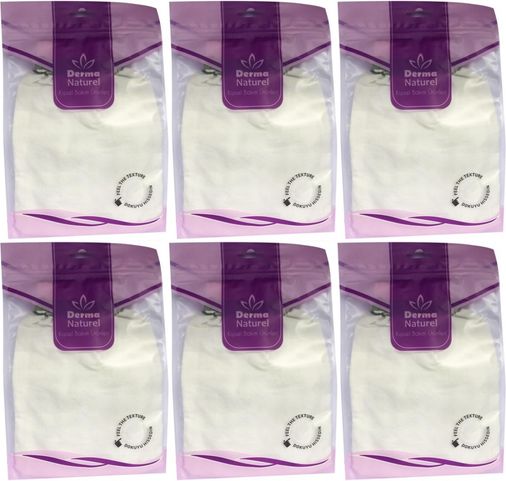 Krep Lastikli Kese MS-20 (6 Lı Set)
