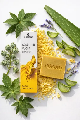 Kükürtlü Vücut Losyonu 150 Ml + Kükürt Sabunu
