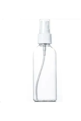 Leva 8691877000518 100 Ml Dezenfektan Kolonya Parfüm Makyaj Temizleme Boş Sprey Başlıklı Şişe