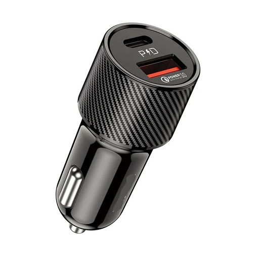 Linkage Lkc-36 Pd Quick Charge 6A/48W 1Xusb-A+Usb-C Araç Şarjı Pd Lightning Şarj Kablosu