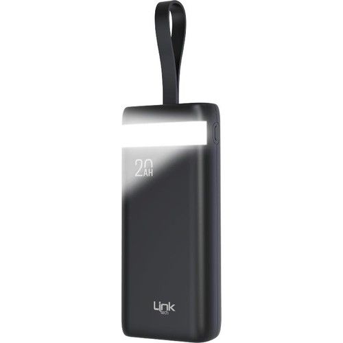 Linktech Ac20 All In One 20000 Mah Powerbank Çoklu Kablolu Taşınabilir Batarya