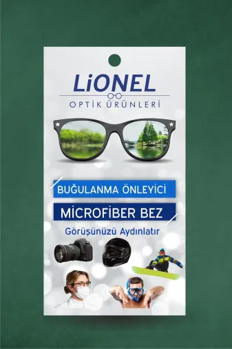 Lionel ARN0319687950 Antifog Gözlük Camı Buğu Önleyici Bez