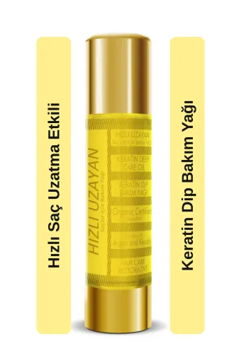 Liquid Keratin 8680831508764 Hızlı Saç Uzatma Keratin Dip Bakım Yağı (50Ml)