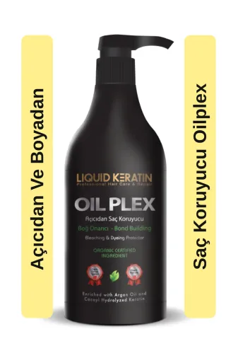 Liquid Keratin KRBA-500 Oil Plex ( 500Ml ) Saçı Yakmadan Açmak Için Oryalden Saç Koruyucu